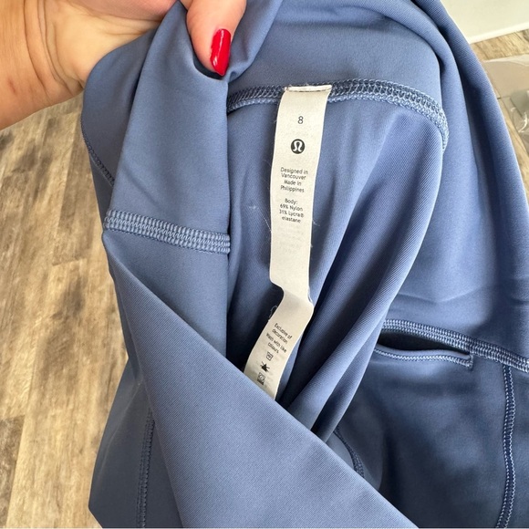 NWOT! Lululemon 🍋 Wunder Under High-Rise Crop 21” Leggjng - Purple/Lavender - Picture 3 of 7